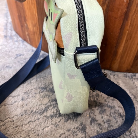 BUCKLEDOWN STAR WARS GROGU CROSSBODY BAG 6” X 2” X 8” - Picture 3 of 9
